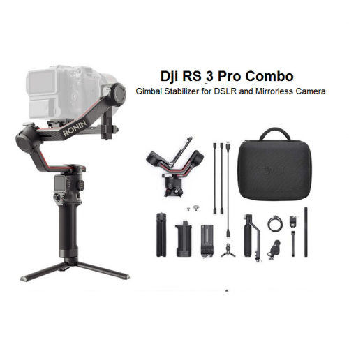 Dji RS 3 Combo - Gimbal Stabilizer for DSLR and Mirrorless Camera New Original